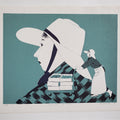 Japanese Fish Porter (1975) Serigraph