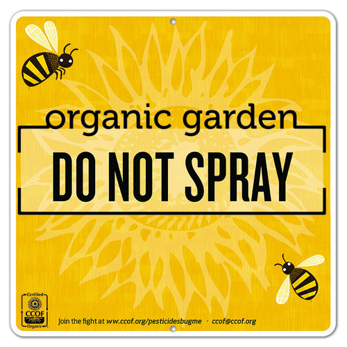 Organic Garden Sign